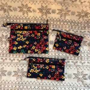 Lug Transport 3pc Storage Envelopes- Wildflower Black